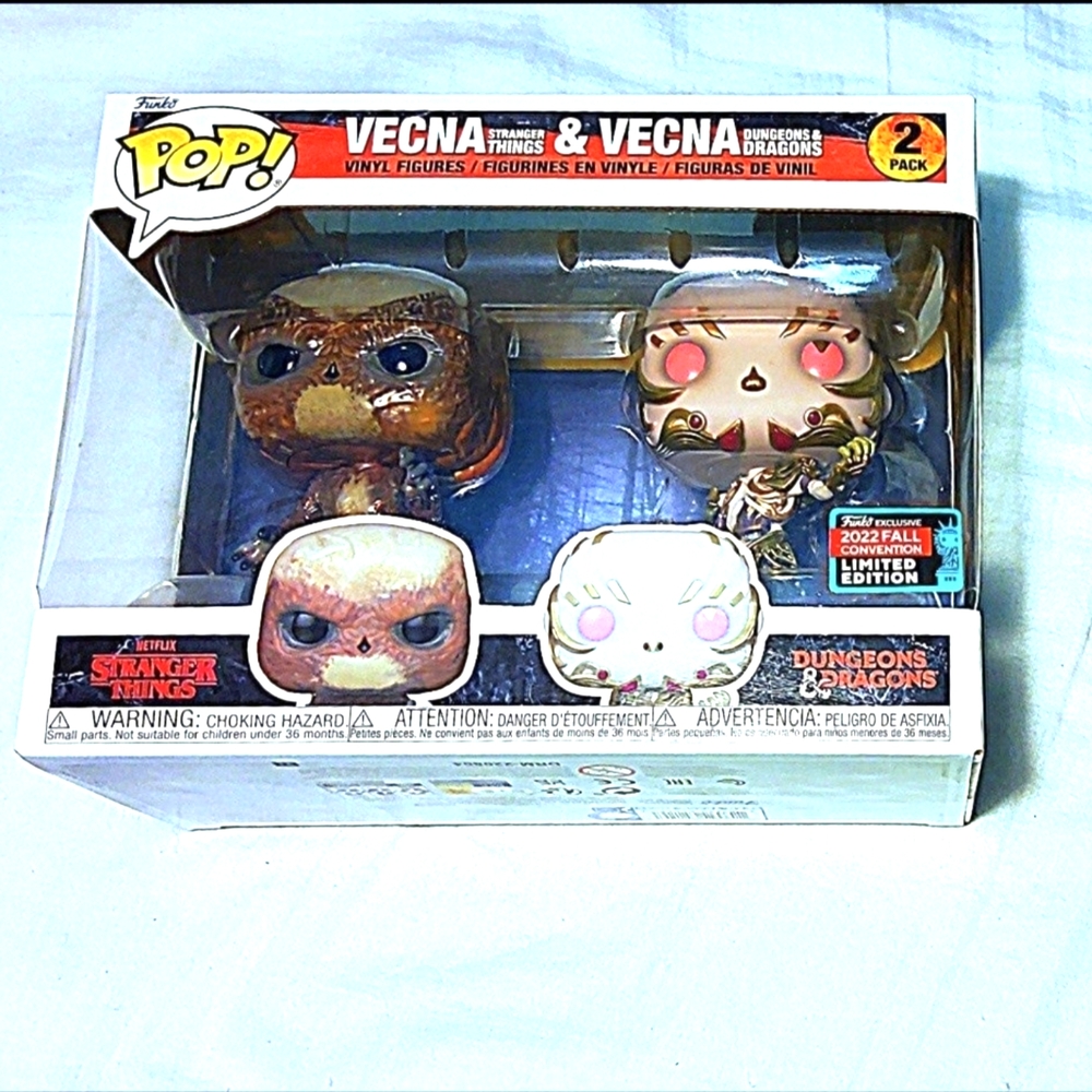Funko Pop Vecna Stranger Things Vecna Dungeons & Dragons 2pk FCLE